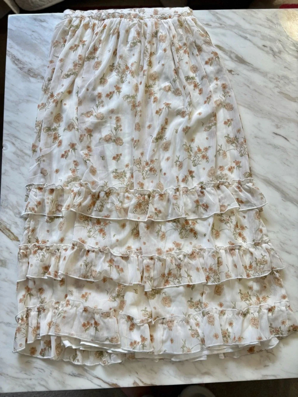 Ankle length flowy dress - Picture 3 of 6